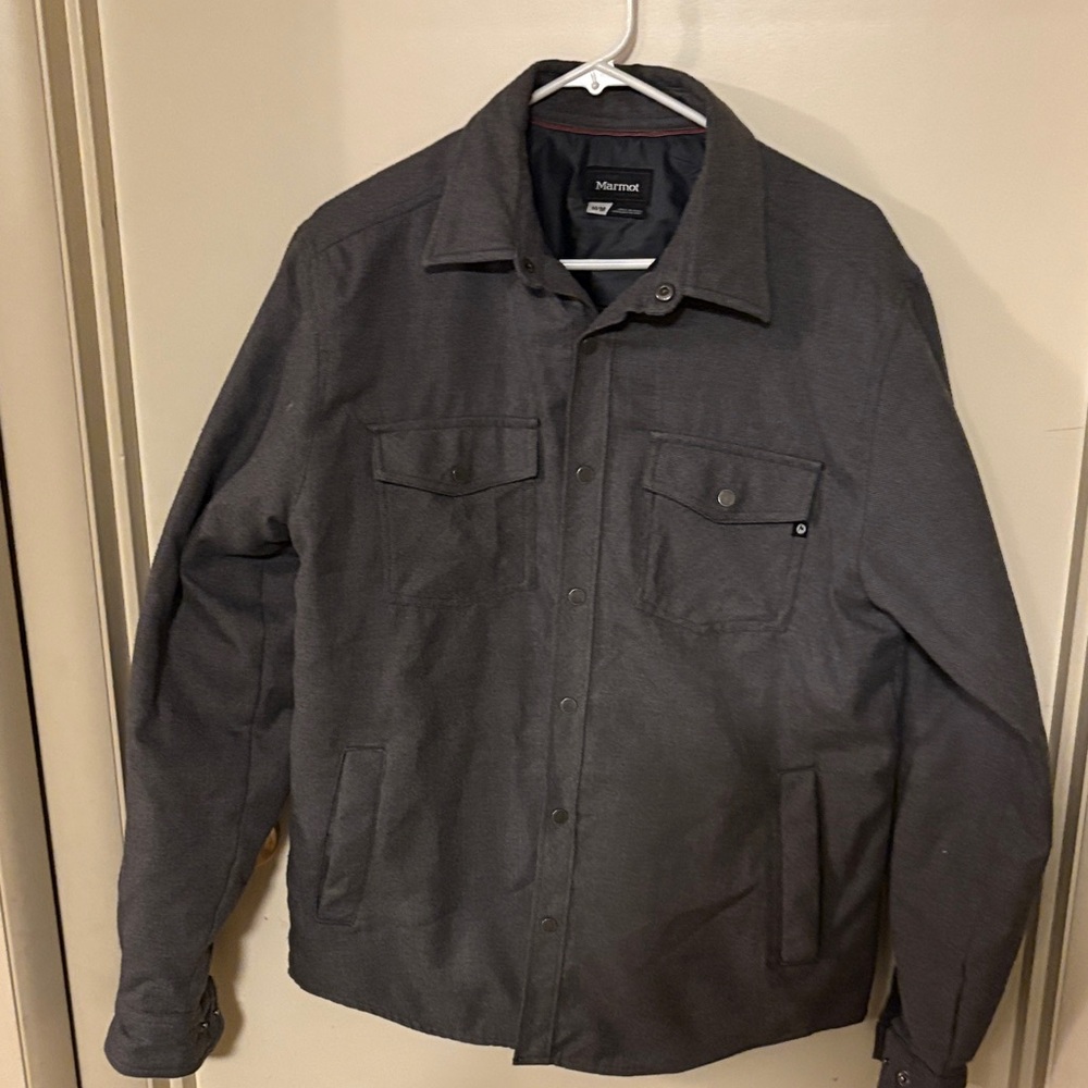 Marmot Men's Charcoal Shirt Jacket
